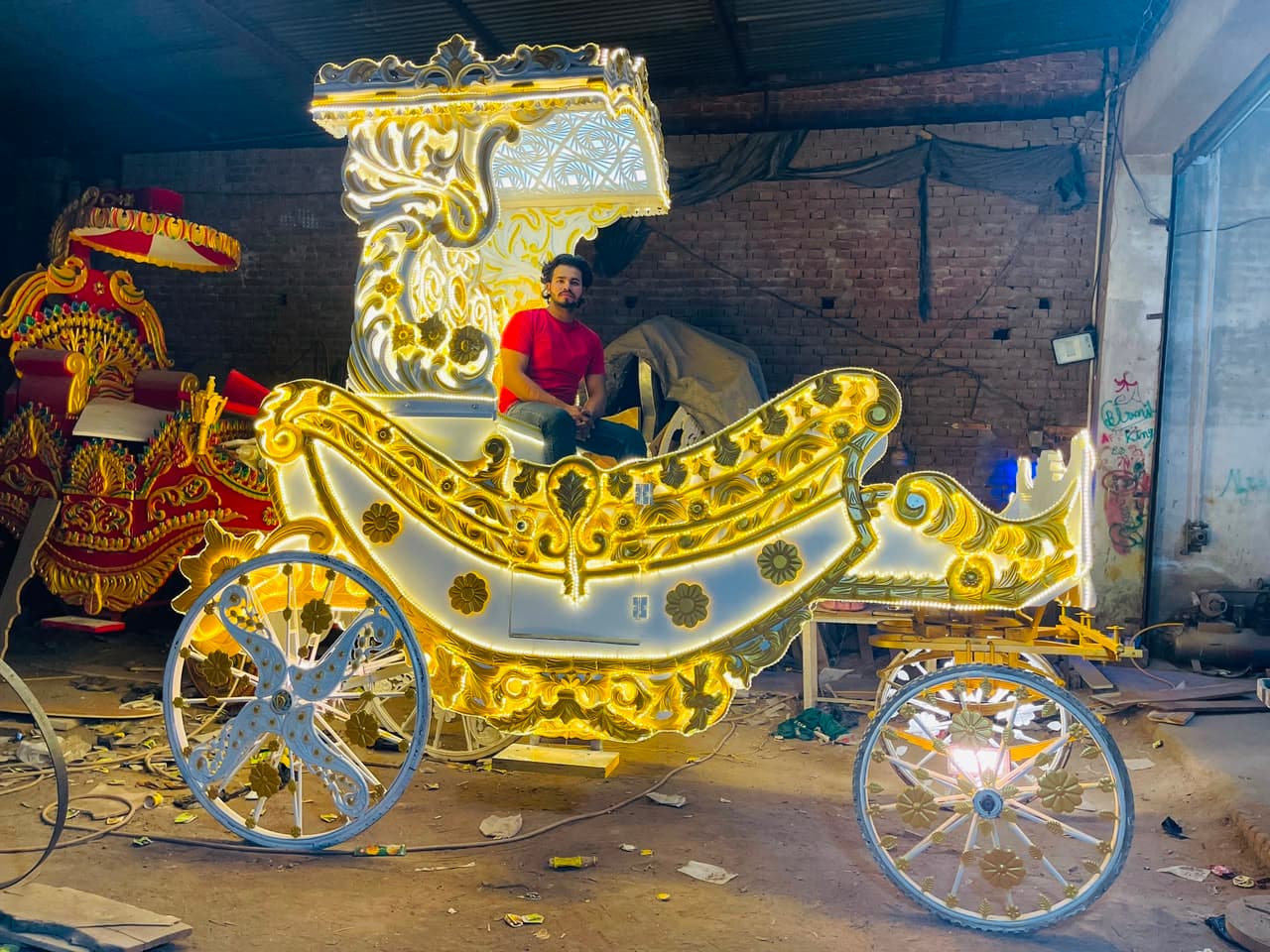 Handcrafted Royal Wedding Baggi