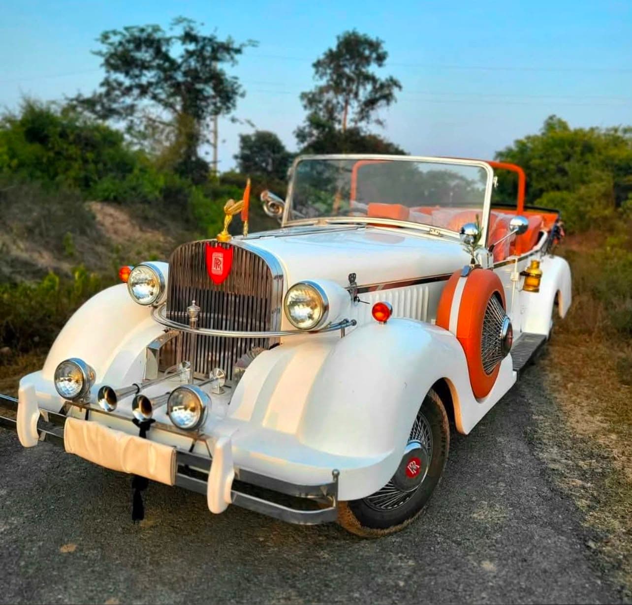 Modified Vintage Wedding Car