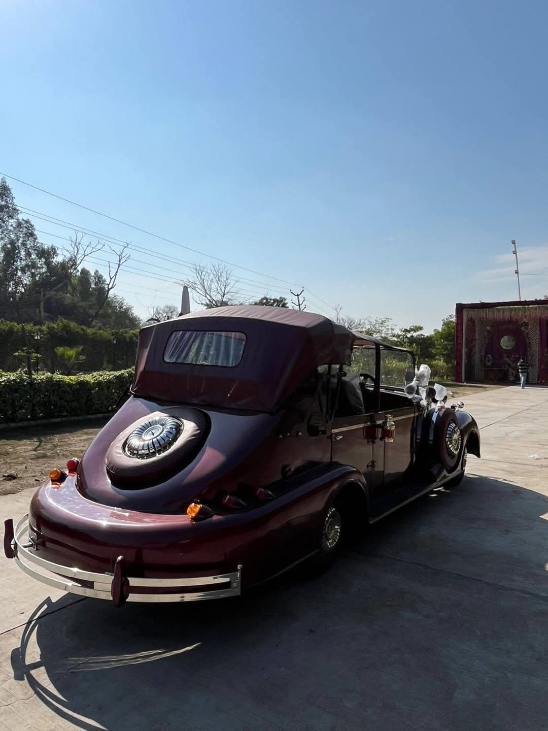 Rajwada Emperor Modified Coupe modified vintage wedding car by Gappu Baggi Saharanpur